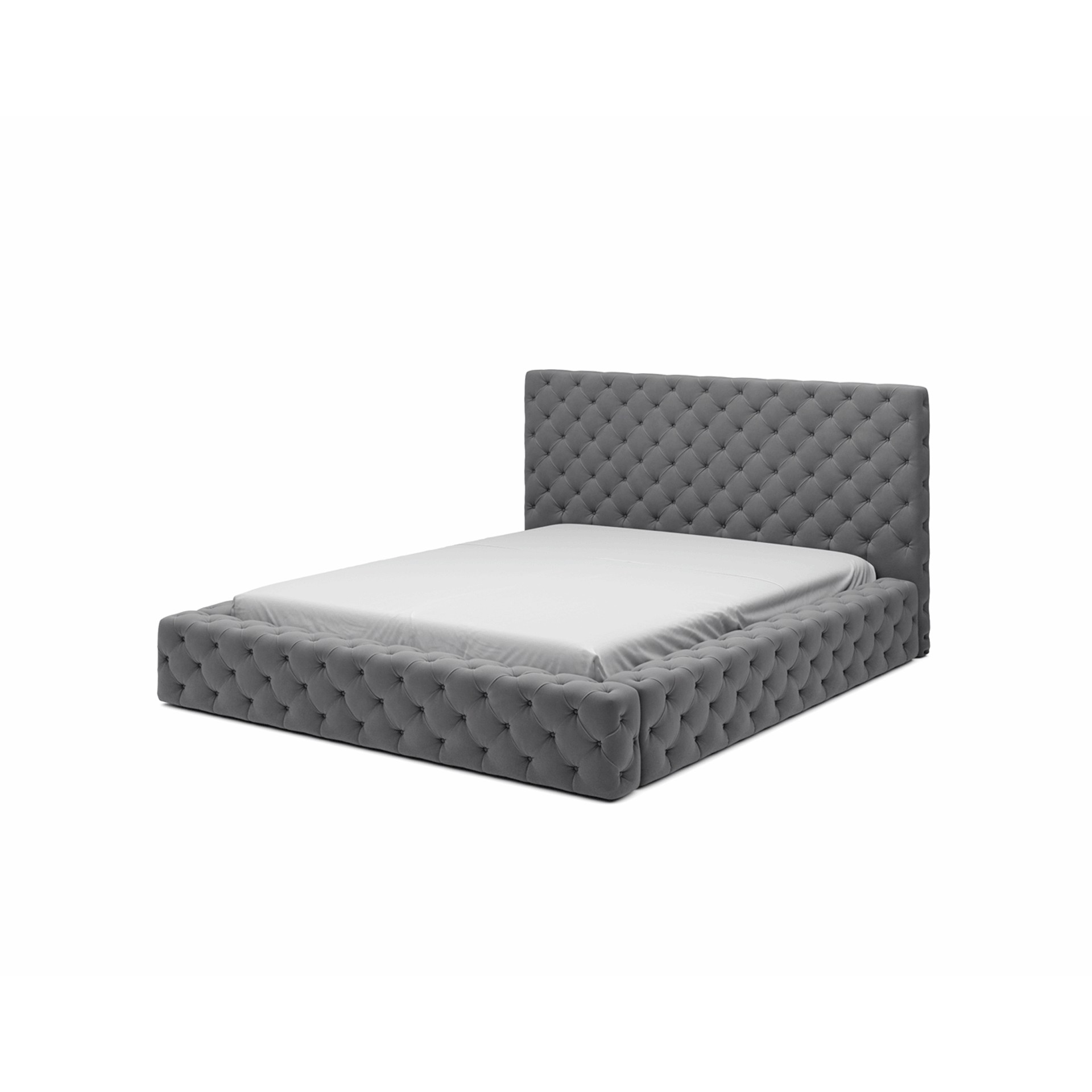 Eltap Dvoulůžková postel PRINCCE 180x200 Sola 06 šedá - Obrázek 2