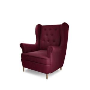 Eltap Křeslo AROS Mat Velvet 68 vínové