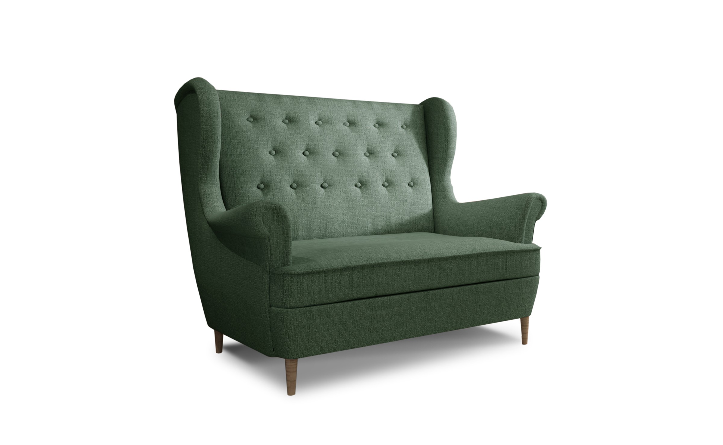 Eltap Pohovka AROS 150 cm Solid 39 zelená