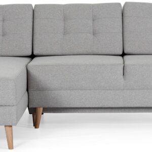 Eltap Rohová rozkládací sedací souprava ASGARD L 248 cm Cover 83 šedá univerzální