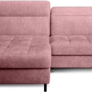 Eltap Rohová rozkládací sedací souprava GOMSI 228 cm Touch 24 růžová levá