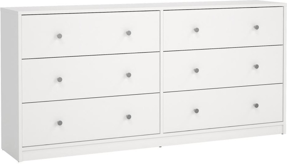FALCO Komoda Myras 143 cm bílá - Obrázek 2