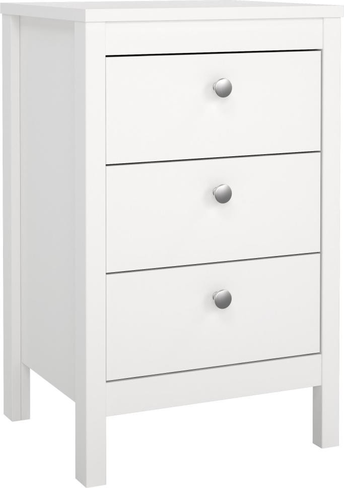 FALCO Noční stolek Realty 44 cm bílý - Obrázek 2