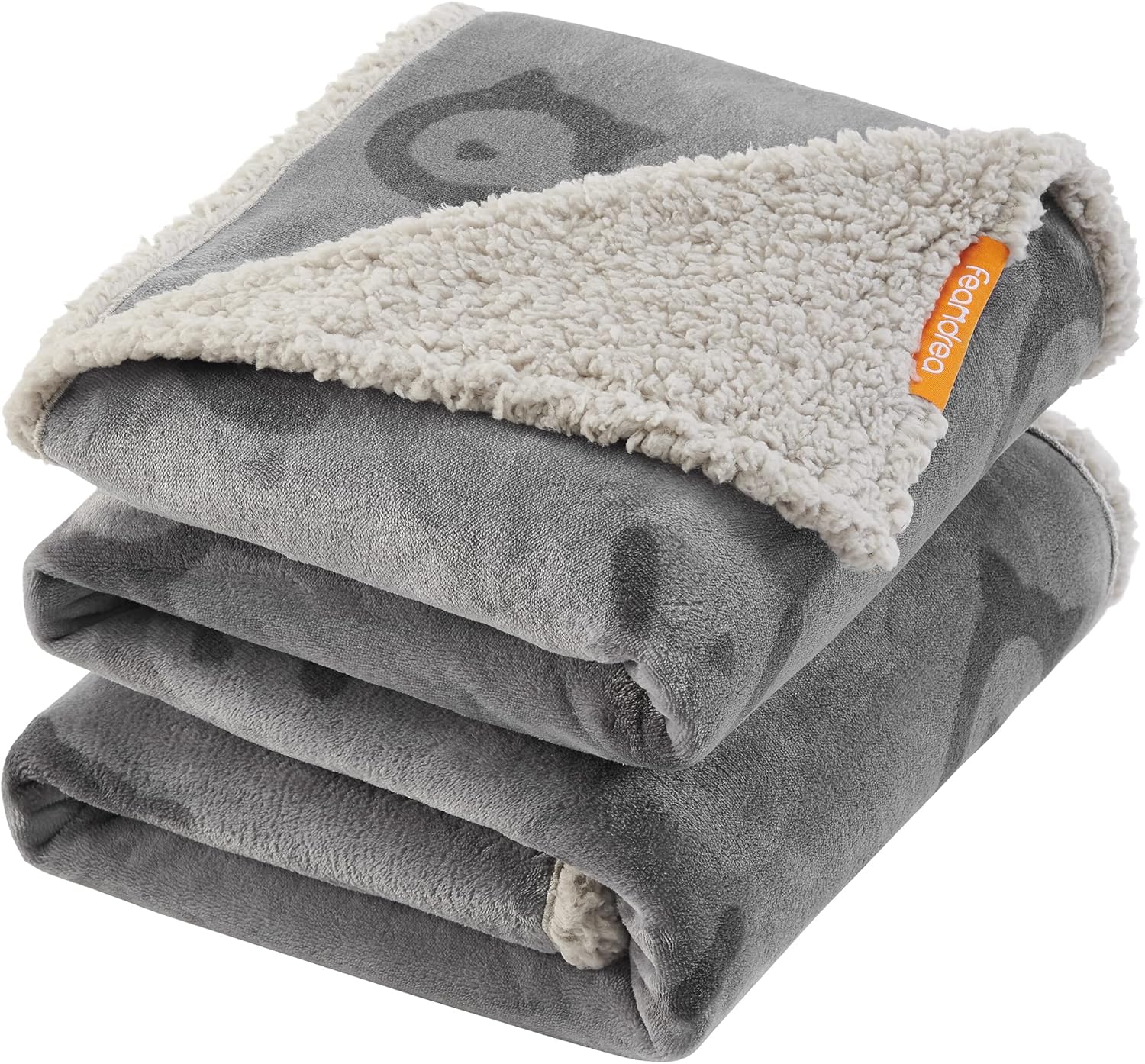 FEANDREA Nepromokavá deka pro psy a kočky vel. XL pratelná 152 x 127 cm šedá - Obrázek 2
