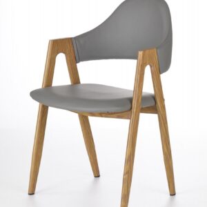 HALMAR Designová židle Meno šedá