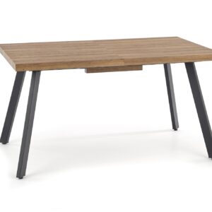 HALMAR Jídelní rozkládací stůl Berlin 140/180 cm ořech/černý