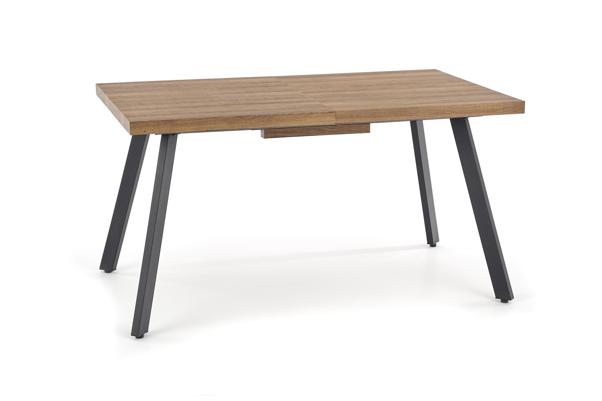 HALMAR Jídelní rozkládací stůl Berlin 140/180 cm ořech/černý