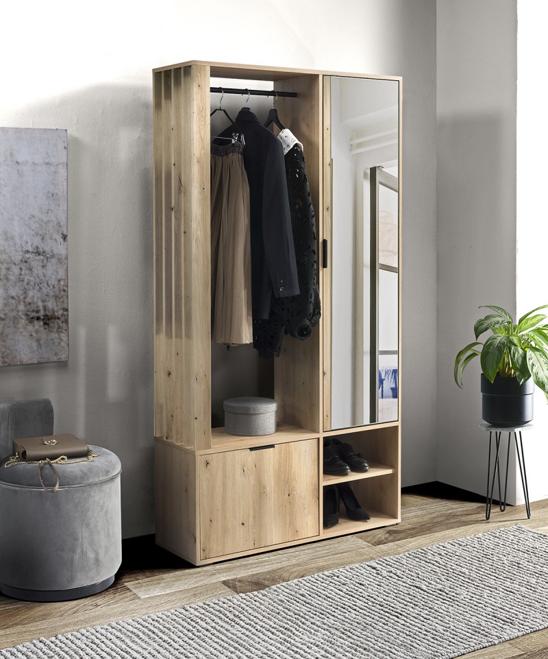 HALMAR Předsíňová stěna MILO dub artisan - Obrázek 2