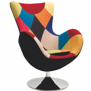 HALMAR Relaxační křeslo Farfalla patchwork