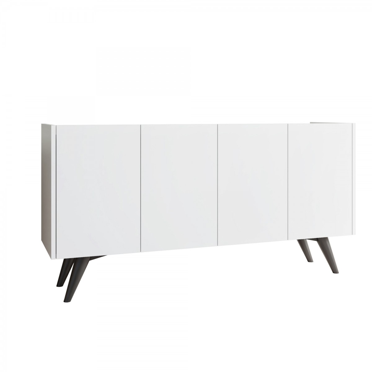Hanah Home Komoda Petra 150 cm bílá