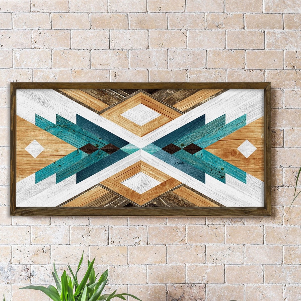 Hanah Home Obraz Framed 120x60 cm vícebarevný - Obrázek 2