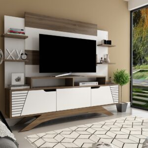 Hanah Home Obývací stěna Deparo 180 cm bílá