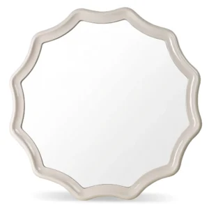Hector Nástěnné zrcadlo Luppo 100 cm světle béžové