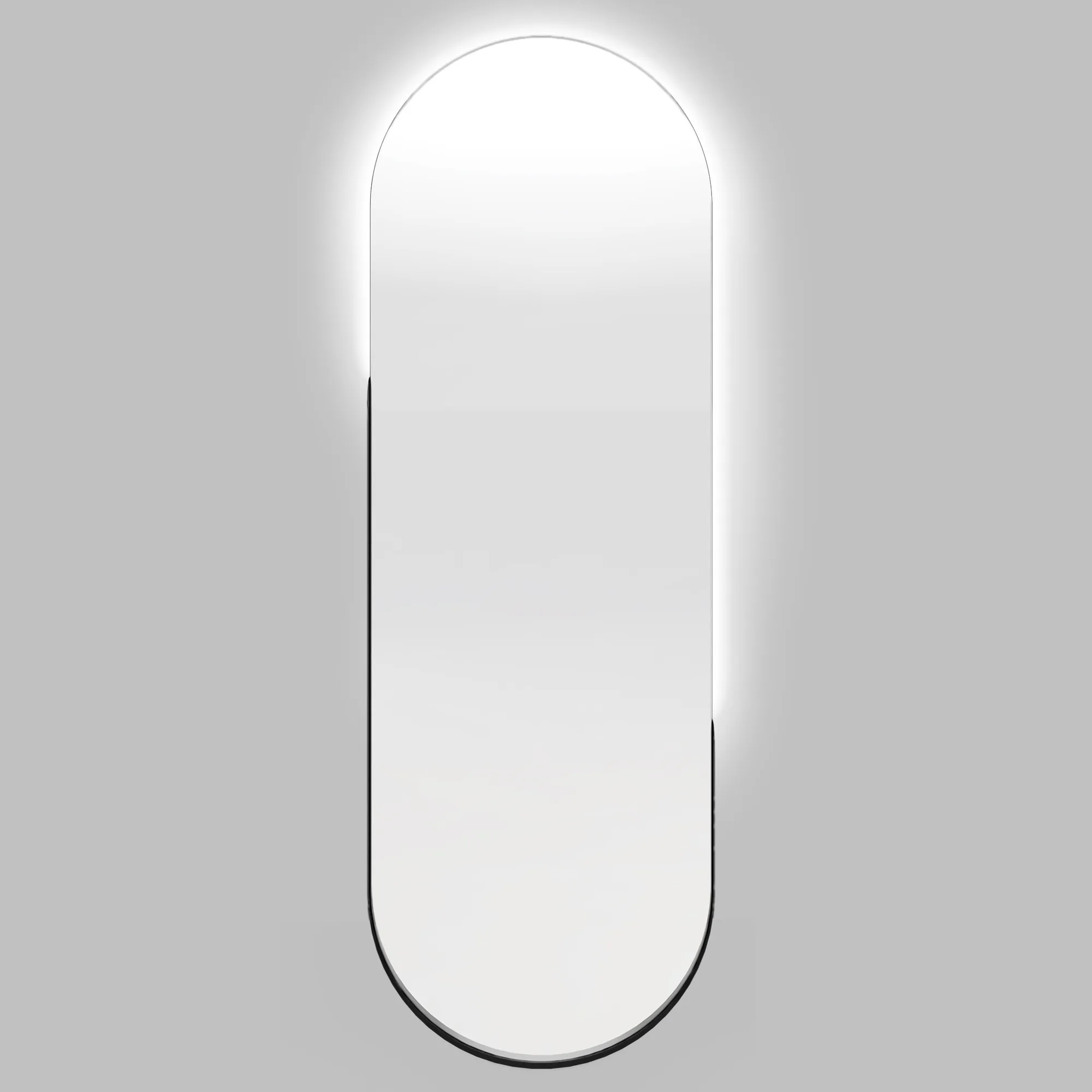 Hector Nástěnné zrcadlo s LED osvětlením Brio 40x105 cm černé - Obrázek 2