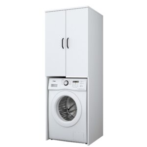 Kalune Design Koupelnová skříňka nad pračku KD110 bílá