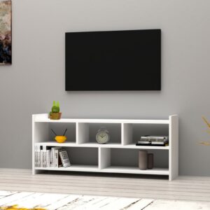 Kalune Design TV stolek PERA 120 cm bílý