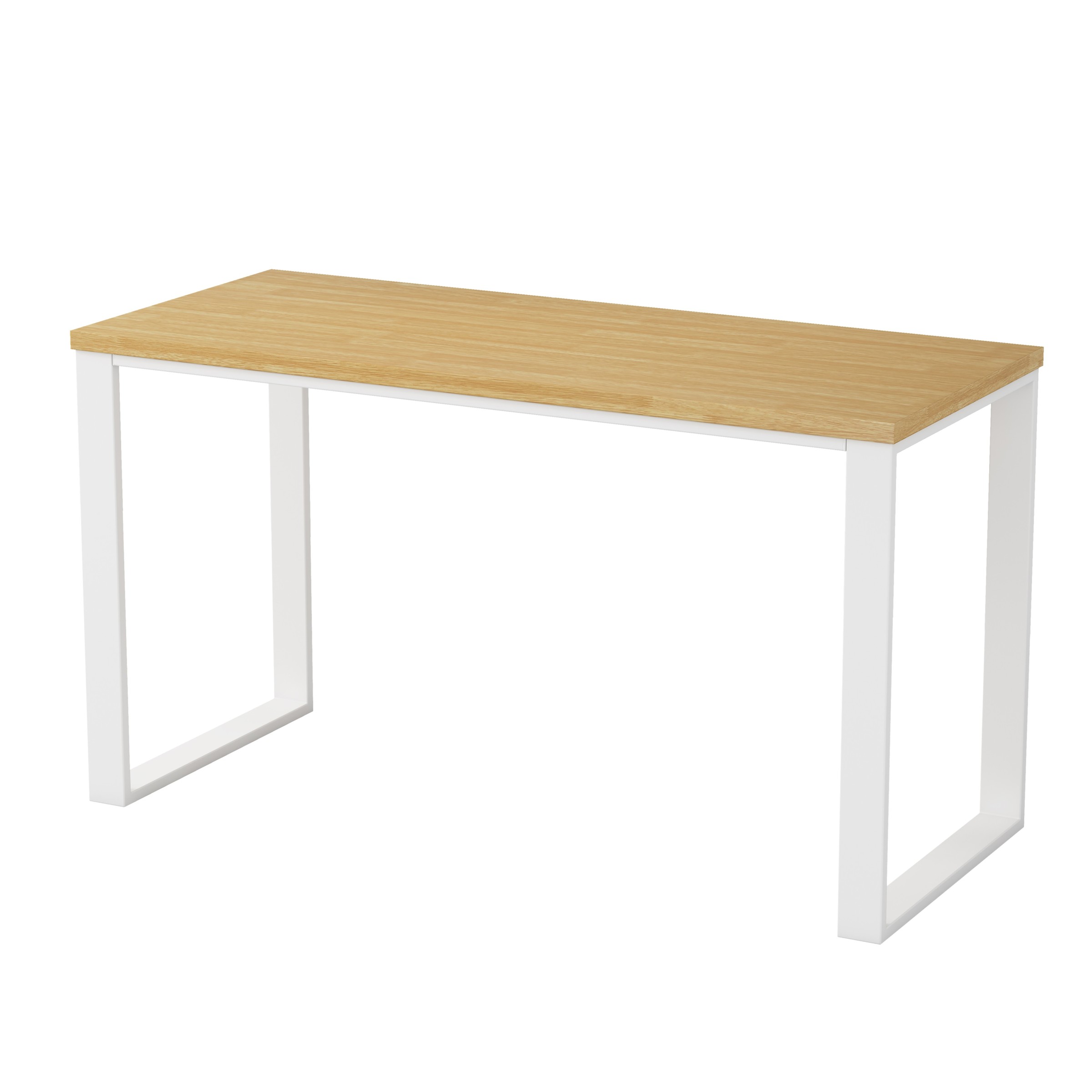 Kancelářský stůl Houseland Nuvia Home 05 140 cm dub/bílý