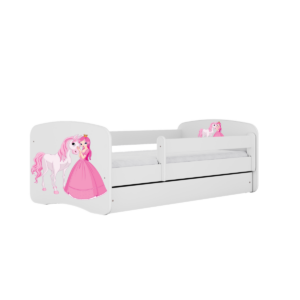 Kocot kids Dětská postel Babydreams princezna a poník bílá