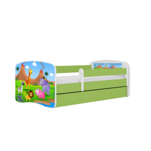 Kocot kids Dětská postel Babydreams safari zelená
