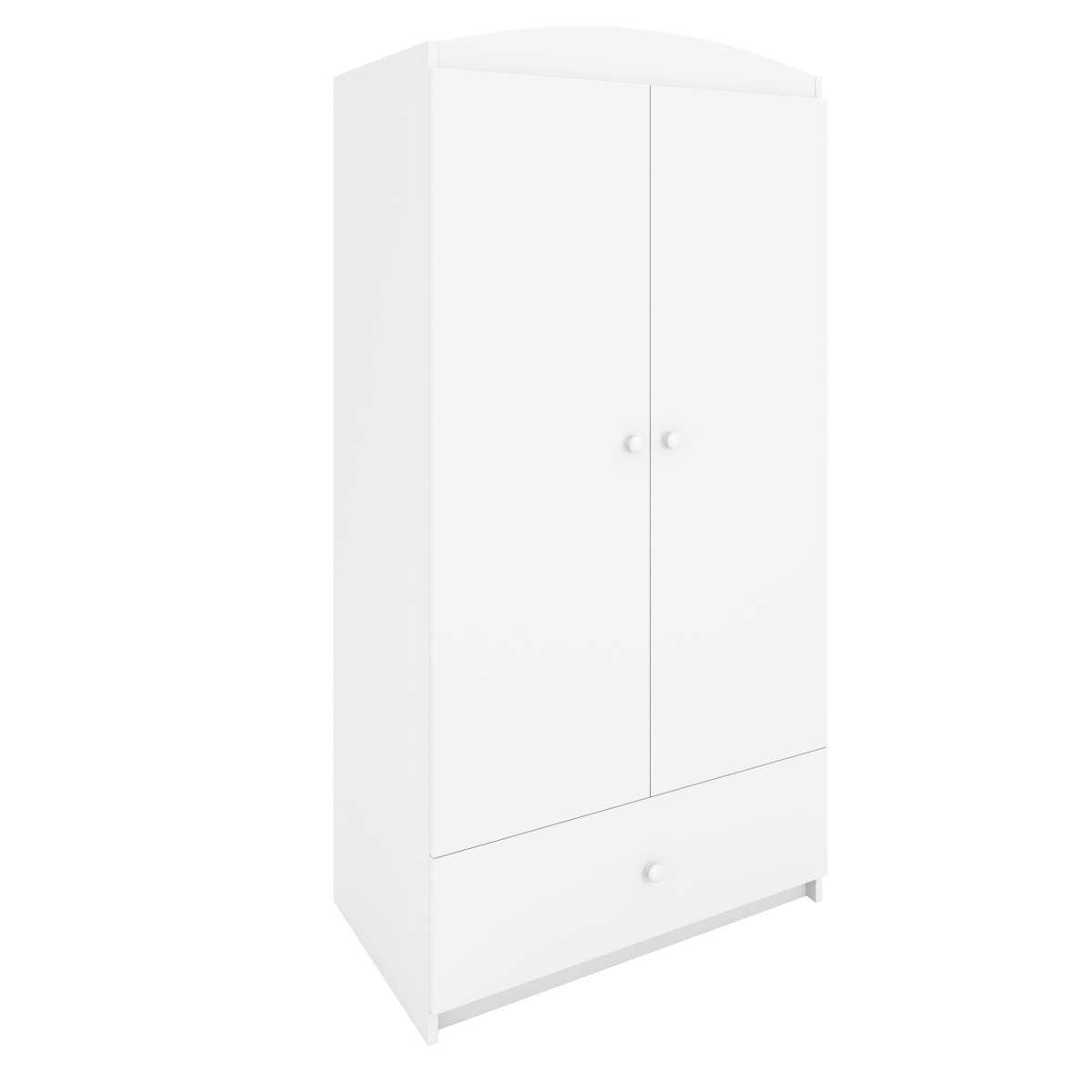 Kocot kids Dětská skříň Babydreams 90 cm bílá - Obrázek 2