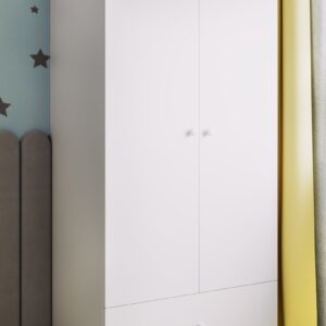Kocot kids Dětská skříň Babydreams 90 cm bílá