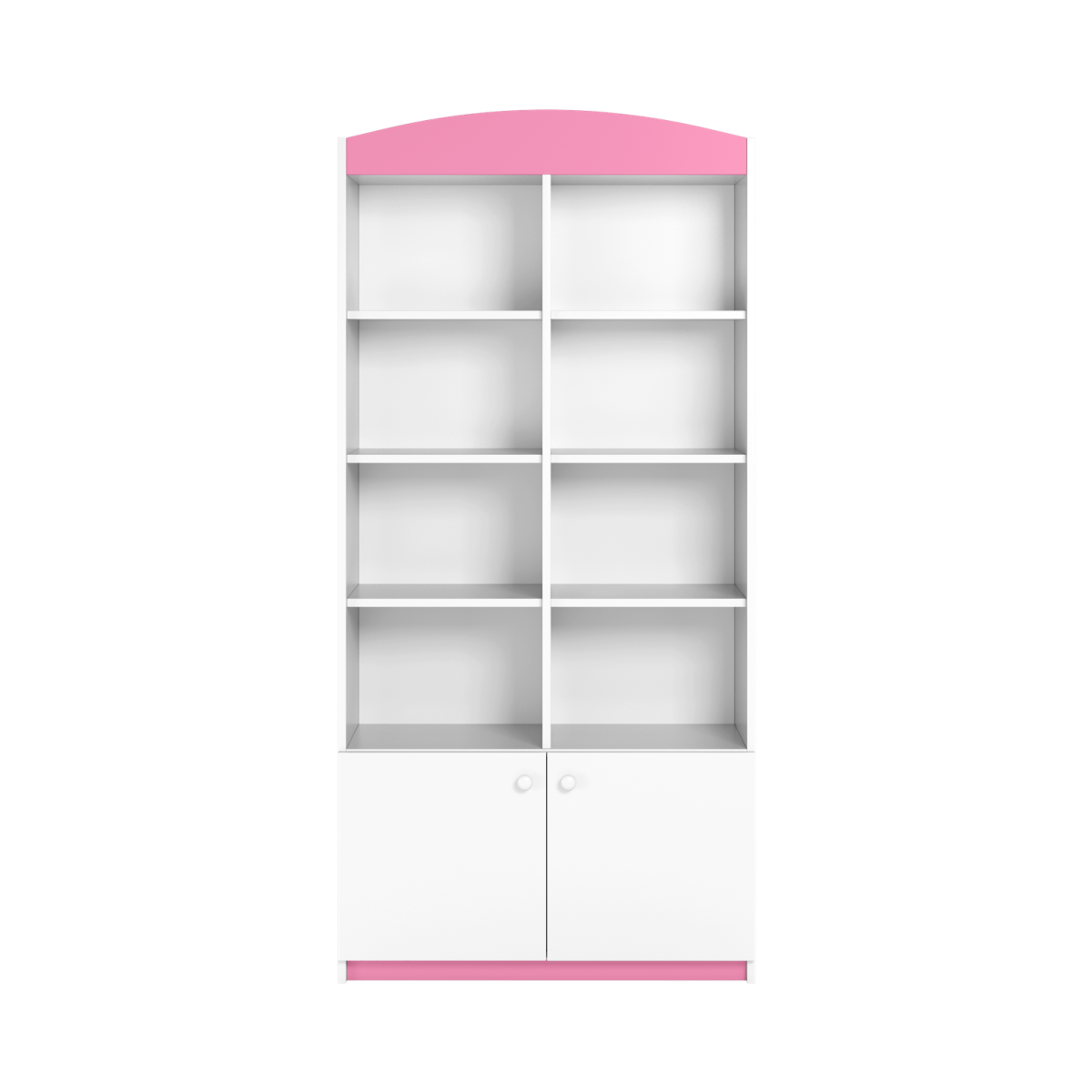 Kocot kids Dětský dvojitý regál Babydreams 90 cm růžový - Obrázek 2