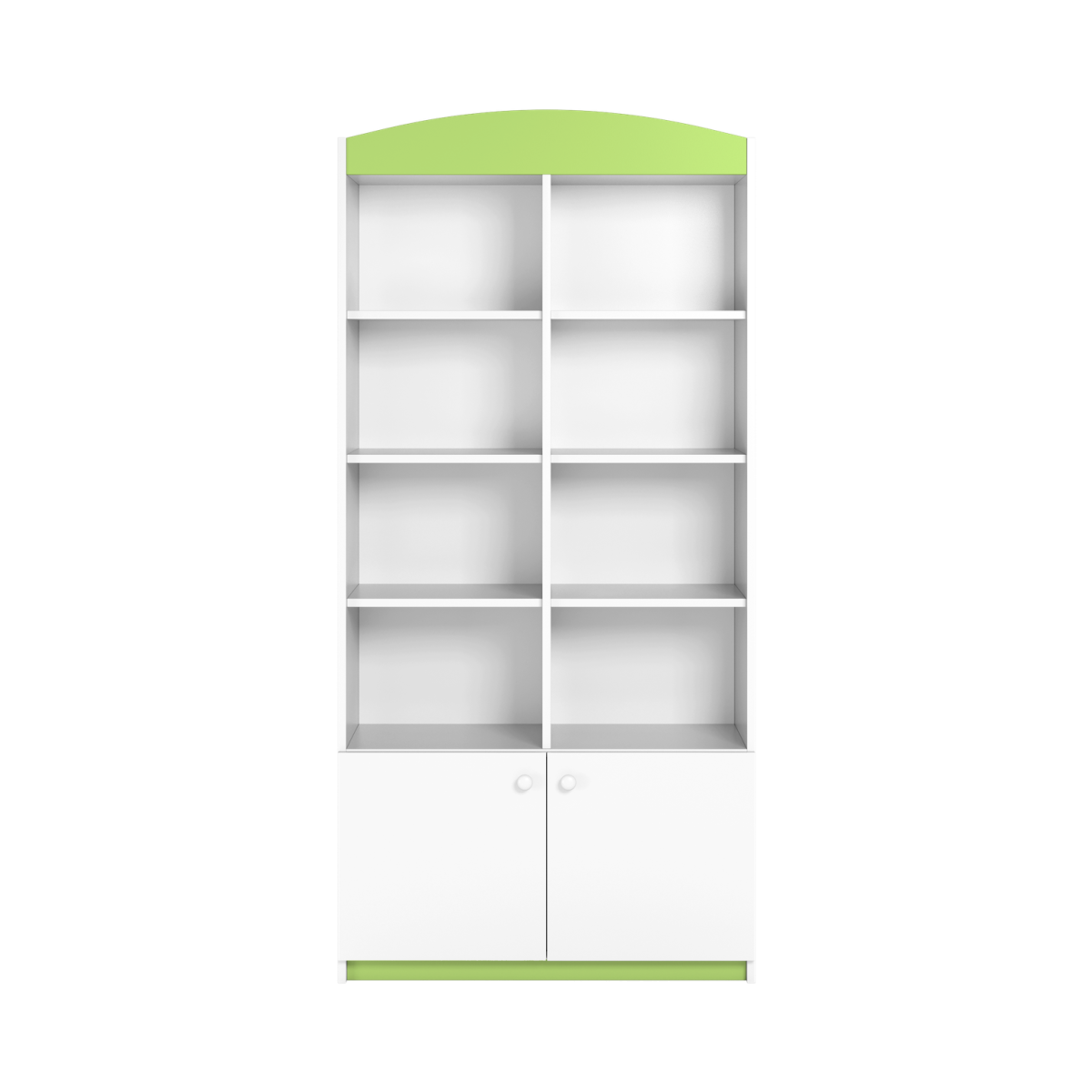 Kocot kids Dětský dvojitý regál Babydreams 90 cm zelený - Obrázek 2