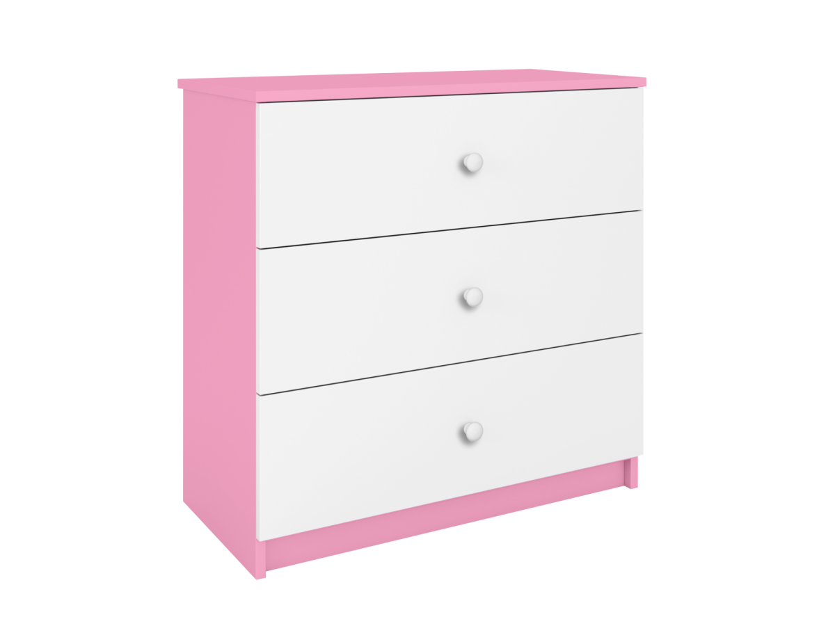 Kocot kids Komoda Babydreams 80 cm růžová