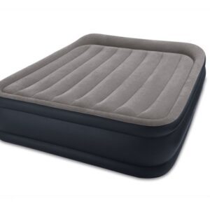 Nafukovací postel Intex 203x152cm s pumpou modro-šedá