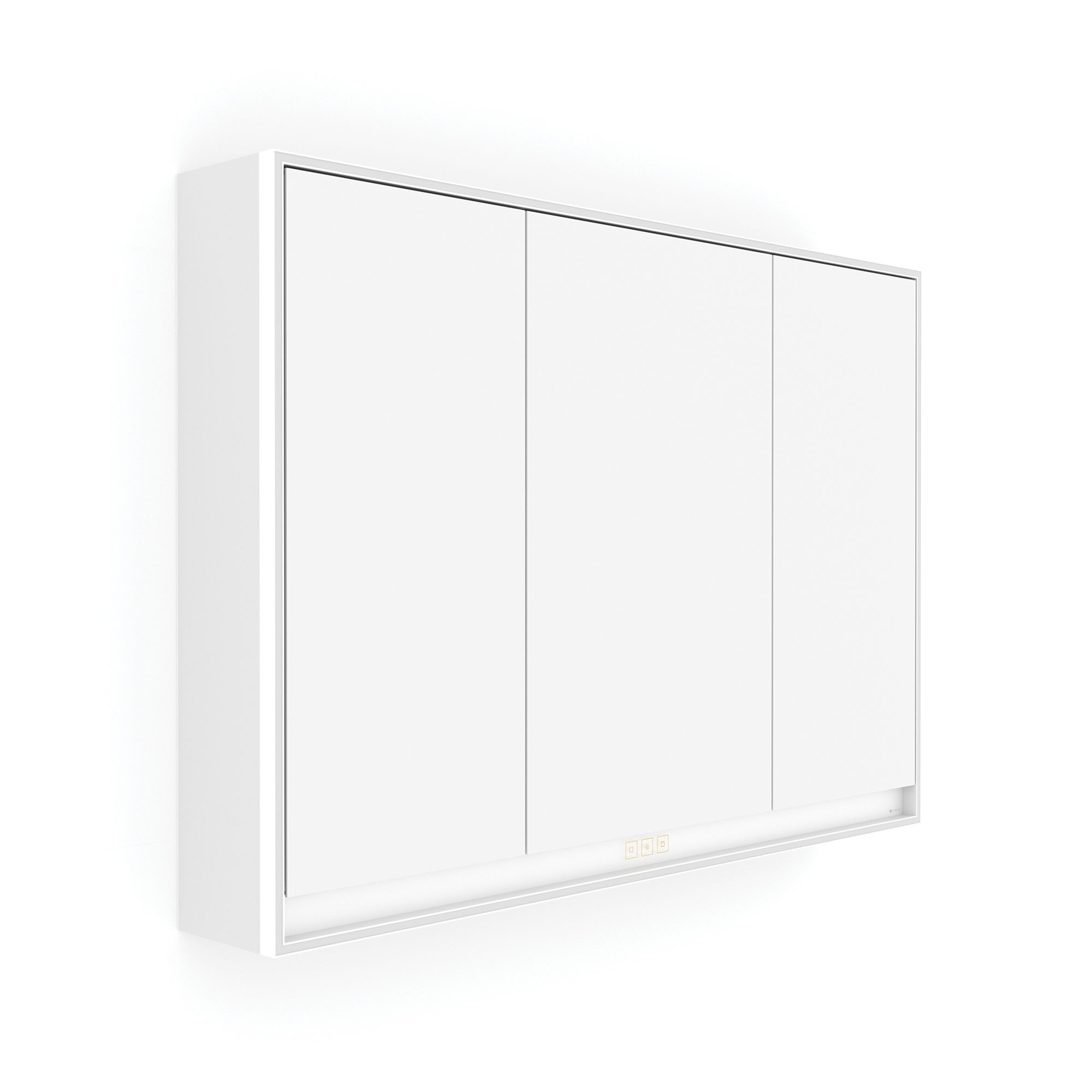 Nimco Zrcadlová skříňka s LED osvětlením po obvodu 100 cm - GAB 10004VX-05