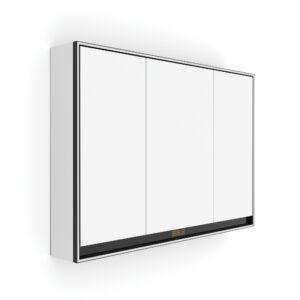 Nimco Zrcadlová skříňka s LED osvětlením po obvodu 100 cm - GAC 10004VX-90