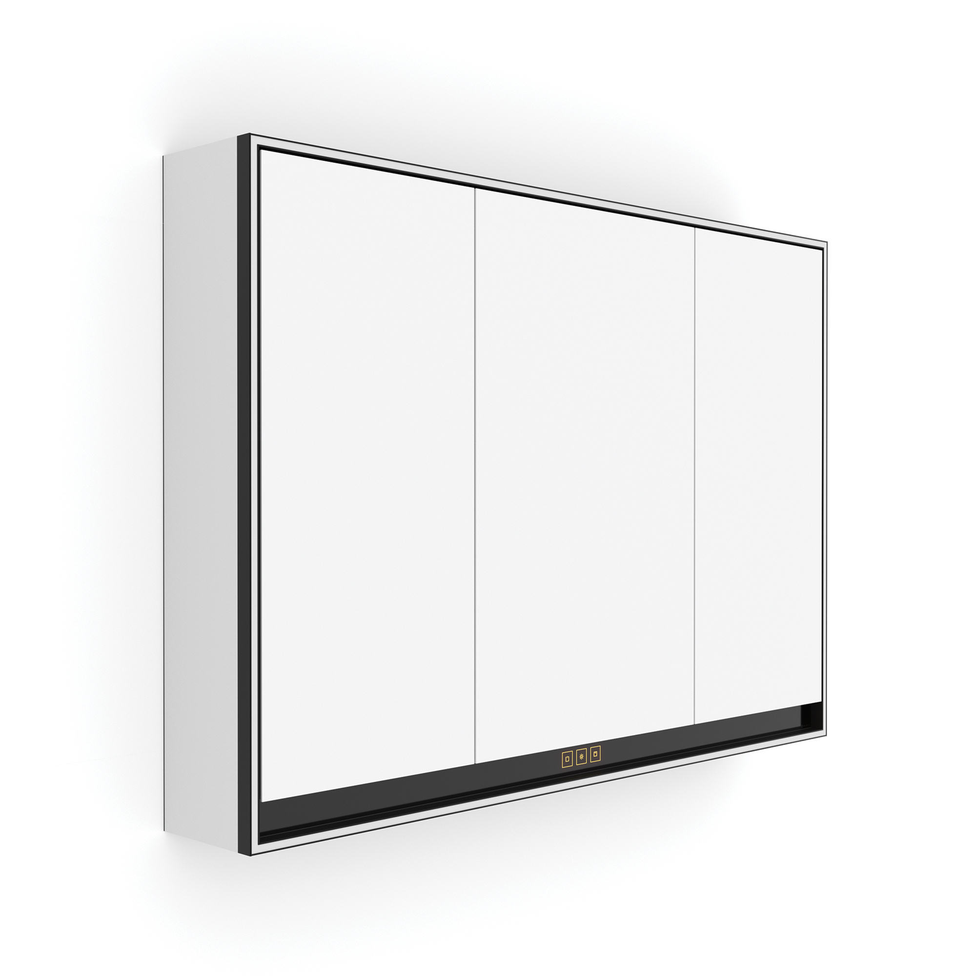 Nimco Zrcadlová skříňka s LED osvětlením po obvodu 100 cm - GAC 10004VX-90