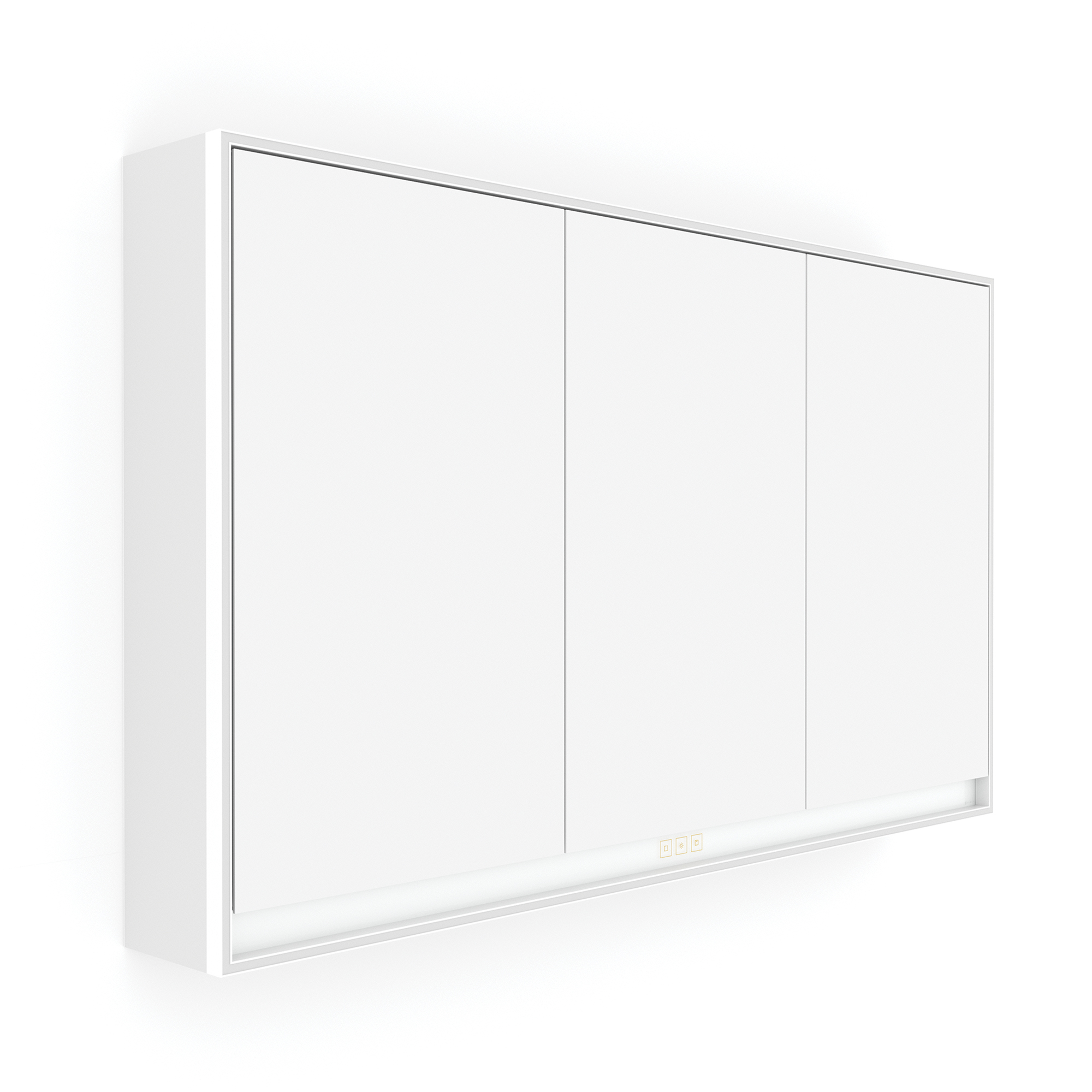 Nimco Zrcadlová skříňka s LED osvětlením po obvodu 120 cm - GAB 10006VX-05