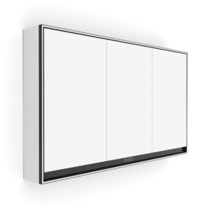 Nimco Zrcadlová skříňka s LED osvětlením po obvodu 120 cm - GAC 10006VX-90