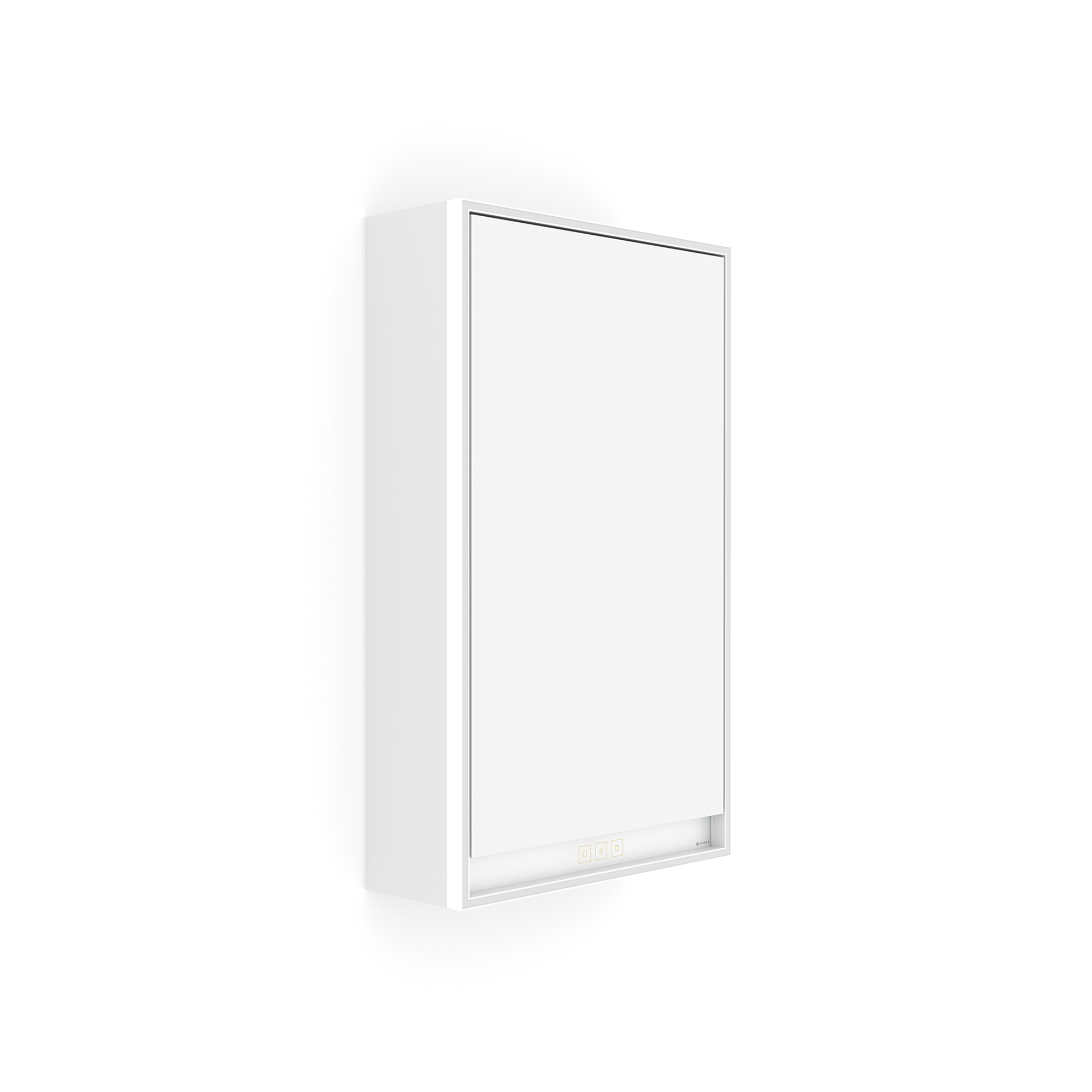 Nimco Zrcadlová skříňka s LED osvětlením po obvodu 40 cm pravá - GAB 10000P-VX-05