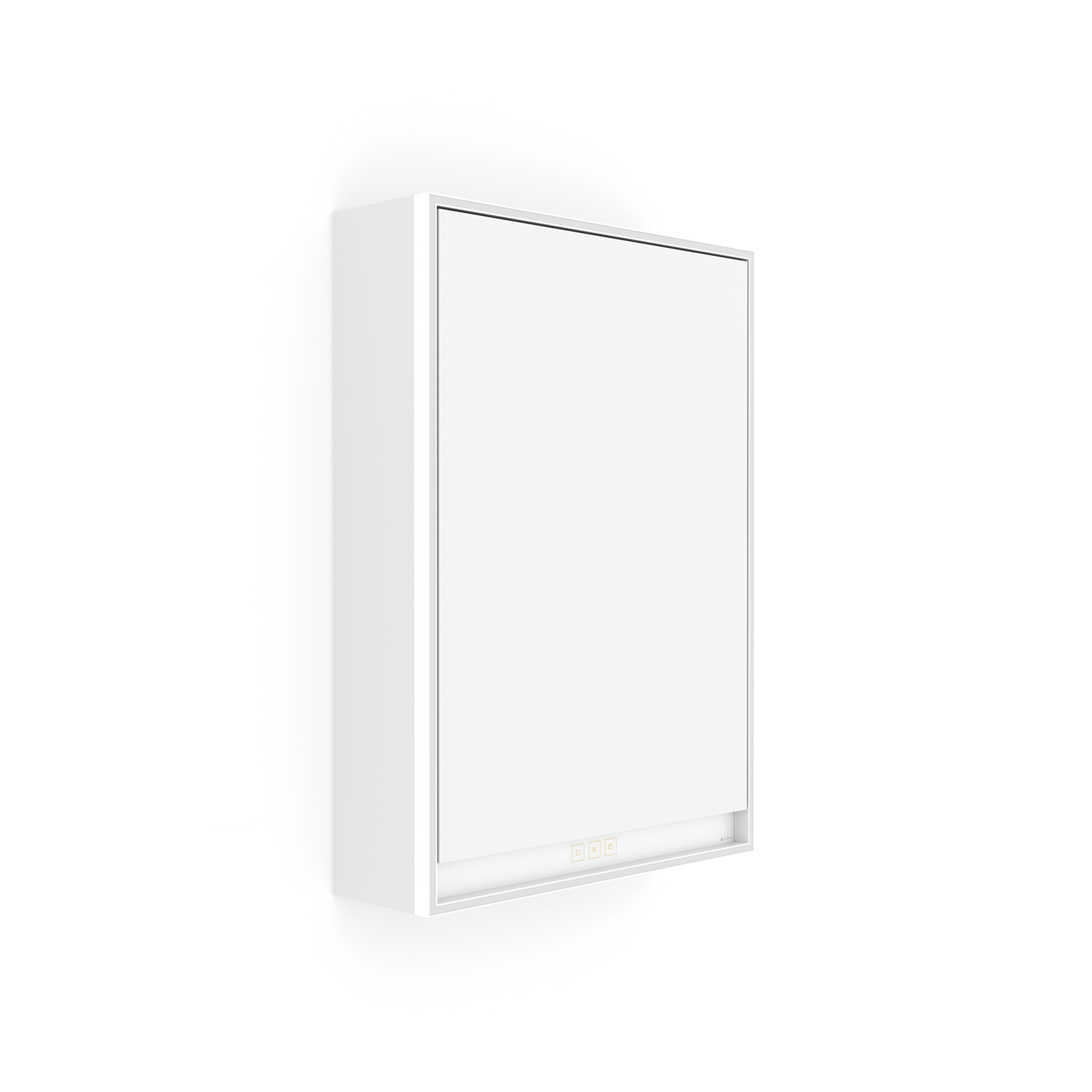 Nimco Zrcadlová skříňka s LED osvětlením po obvodu 50 cm levá - GAB 10001L-VX-05