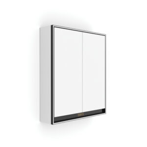 Nimco Zrcadlová skříňka s LED osvětlením po obvodu 60 cm - GAC 10002VX-90