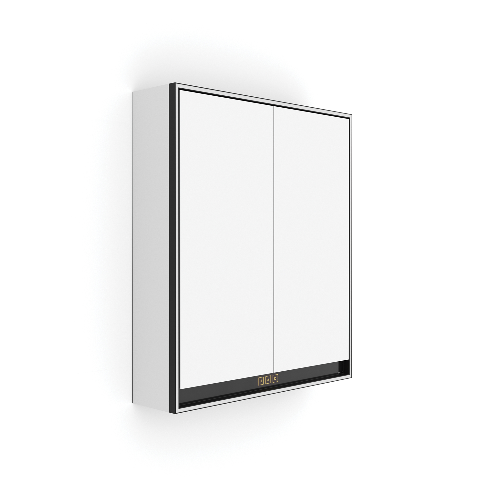 Nimco Zrcadlová skříňka s LED osvětlením po obvodu 60 cm - GAC 10002VX-90