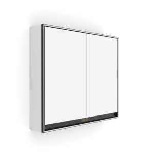 Nimco Zrcadlová skříňka s LED osvětlením po obvodu 80 cm - GAC 10003VX-90