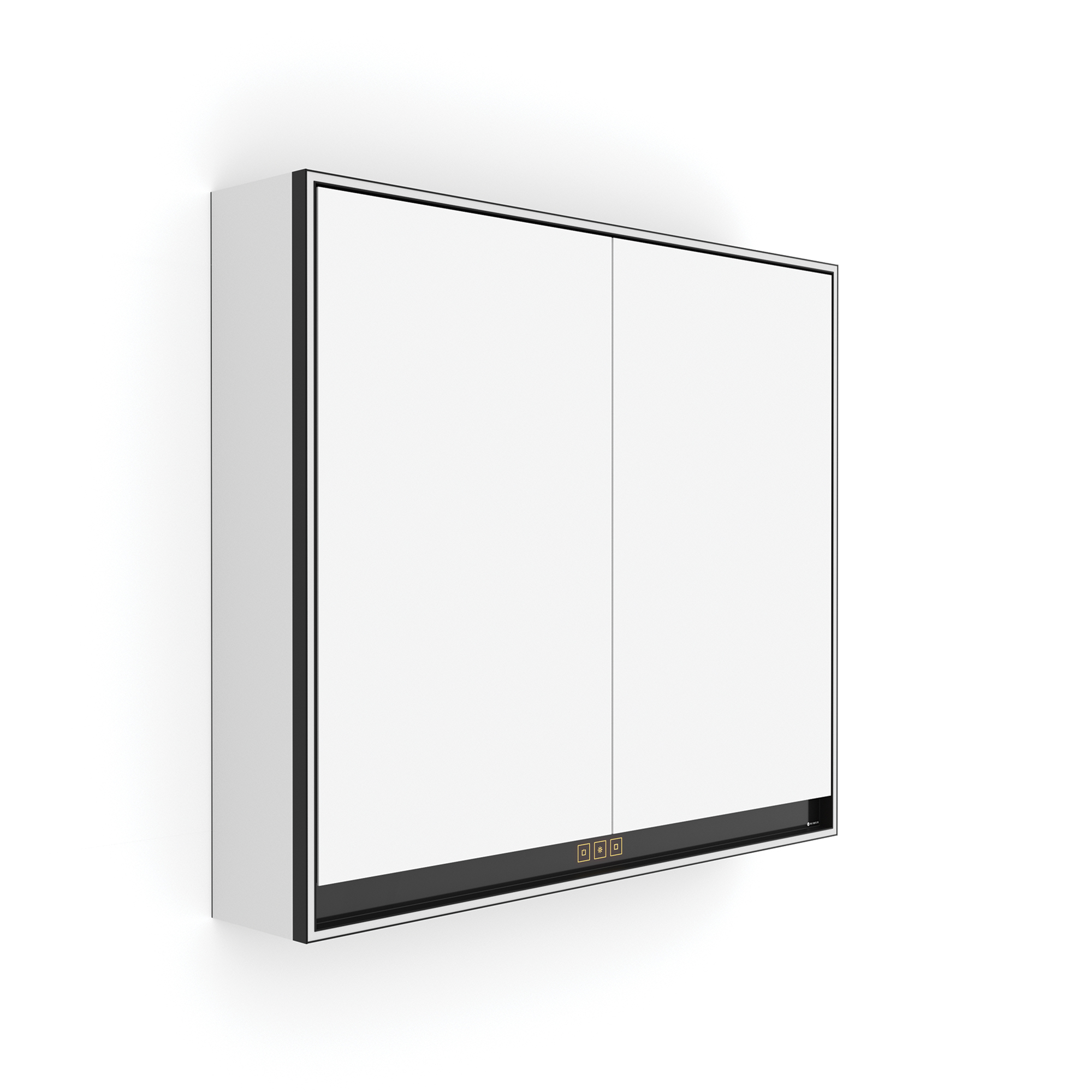 Nimco Zrcadlová skříňka s LED osvětlením po obvodu 80 cm - GAC 10003VX-90