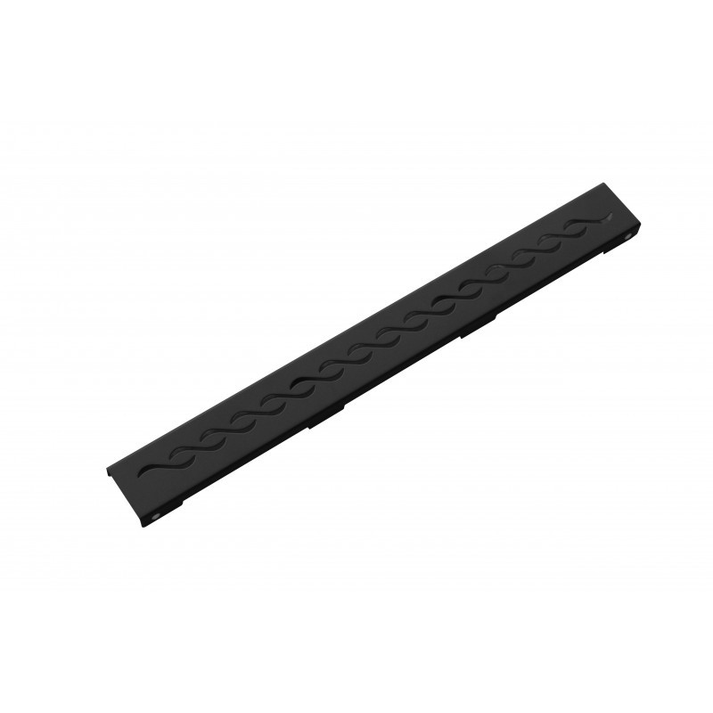 Odtokový žlab nízký MEXEN FLAT BLACK 60 cm - vzor G18 - Obrázek 2