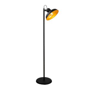Opviq Stojací lampa Lik III 145 cm černá