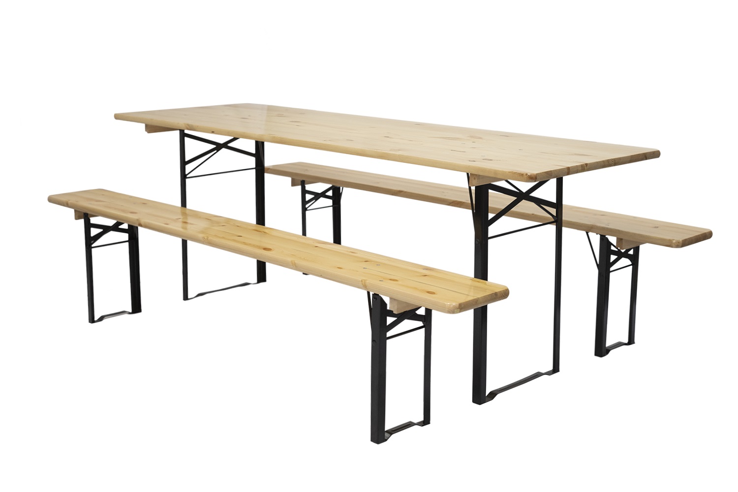 Pivní set STRAKOŠ 220 x 70 cm - WOODY STRONG