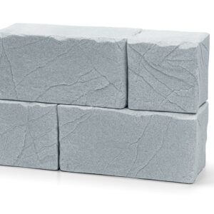 Prosperplast Sud na dešťovou vodu Stones Block 270 l světle šedý