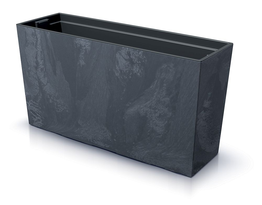 Prosperplast Truhlík s vkladem CORBI II 77 cm antracit