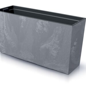 Prosperplast Truhlík s vkladem CORBI II 77 cm tmavě šedý