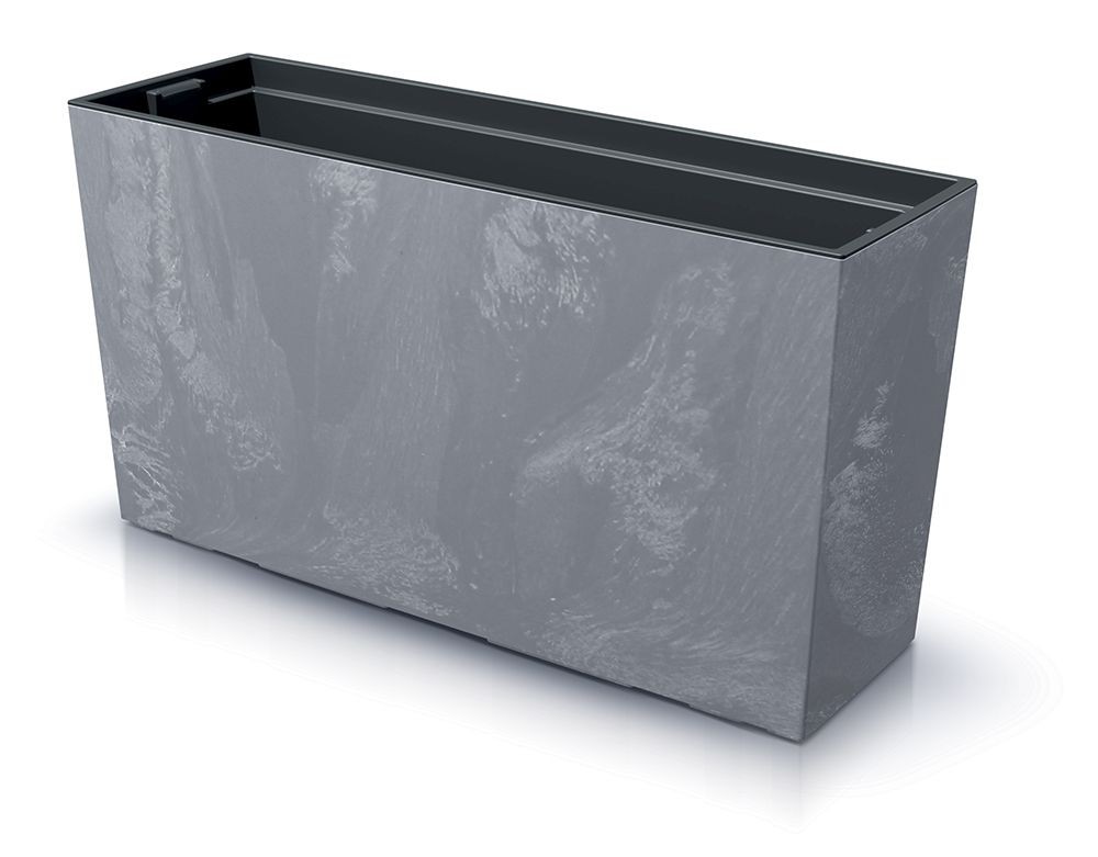 Prosperplast Truhlík s vkladem CORBI II 77 cm tmavě šedý
