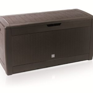 Prosperplast Zahradní box RATANO 119 cm - 310 L hnědý