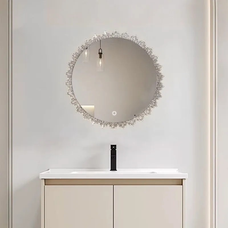 Rea Zrcadlo ⌀60 cm s LED osvětlením HOM-06913 - Obrázek 2