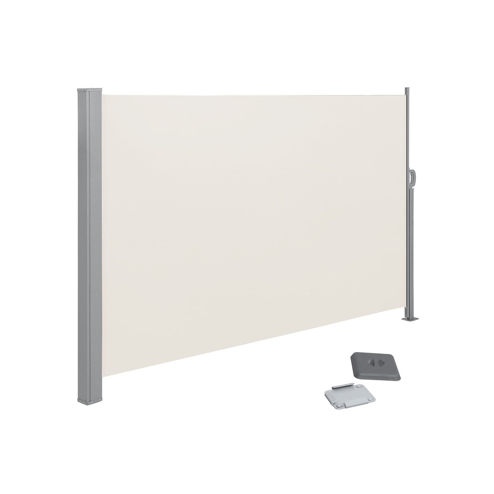SONGMICS Boční markýza Orrine 200x350 cm béžová
